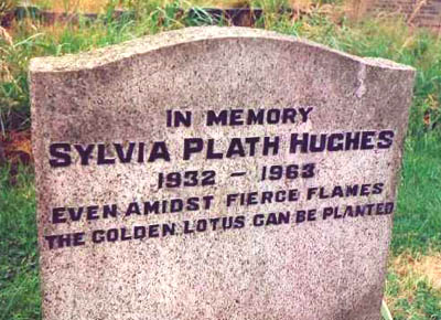 Lápida de Sylvia Platt